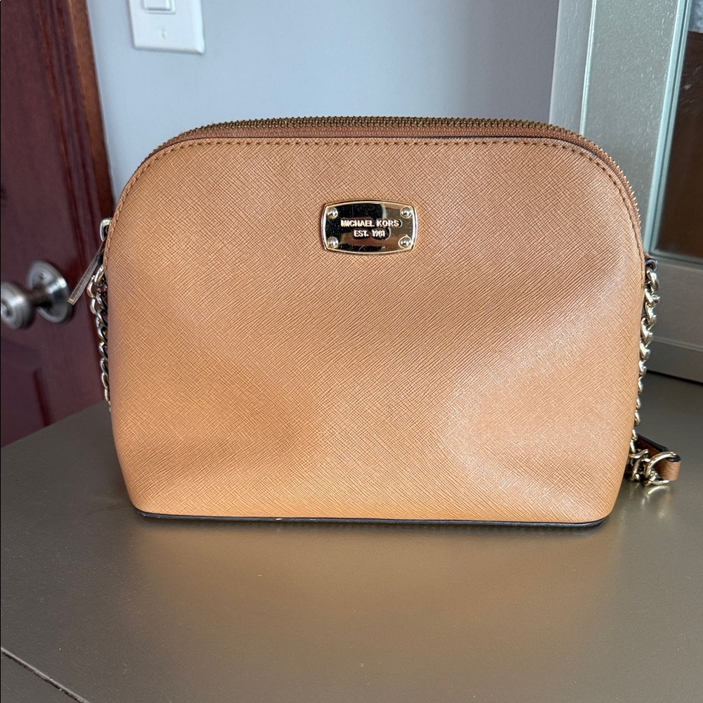 Michael Kors Camel Crossbody Bag